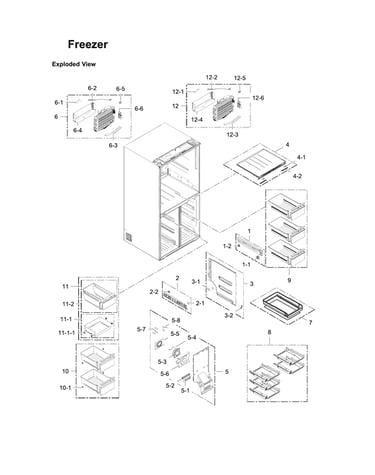 Freezer parts
