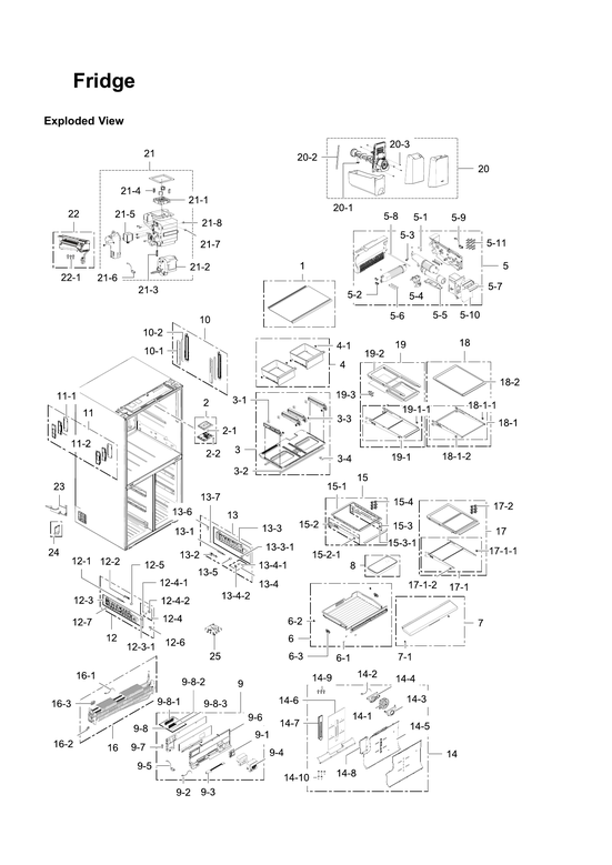 Refrigerator parts