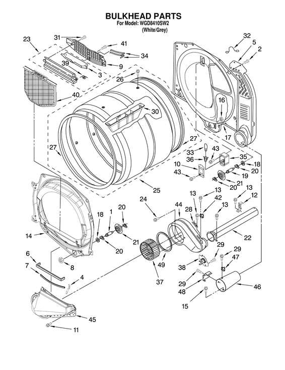 Bulkhead parts