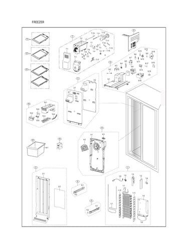 Freezer parts