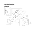 Front frame & door assy
