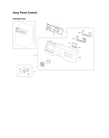 Control panel assy