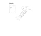 Samsung WF241ANW/XAA-00 drawer assy diagram