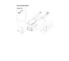 Samsung WF241ANW/XAA-00 housing drawer assy diagram