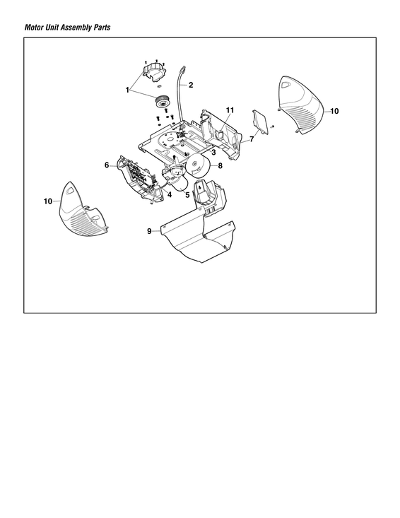 Motor unit assembly