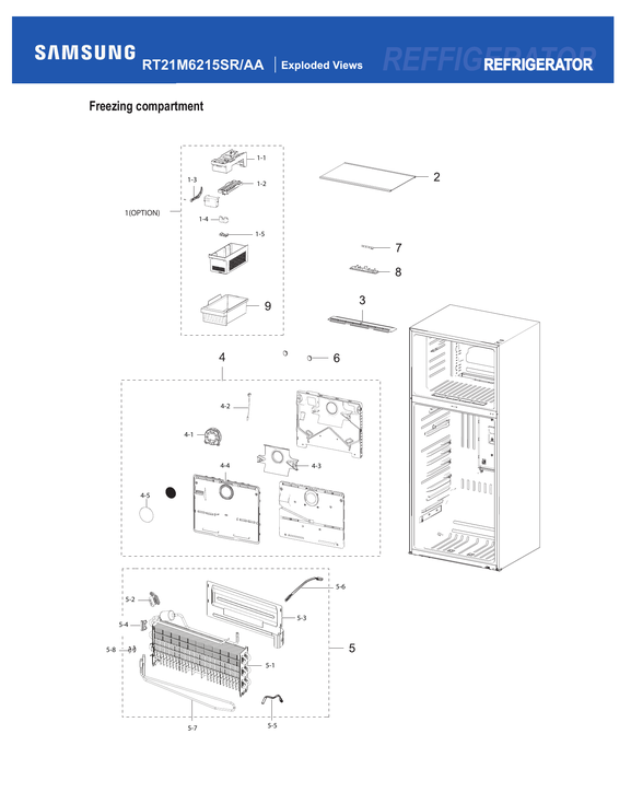 Freezer compartment