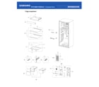 Samsung RT21M6215SR/AA-06 refrigerator compartment diagram