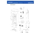 Samsung RT21M6215SR/AA-06 cabinet compartment diagram