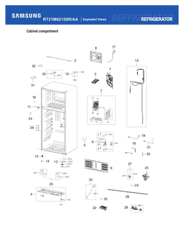 Cabinet compartment