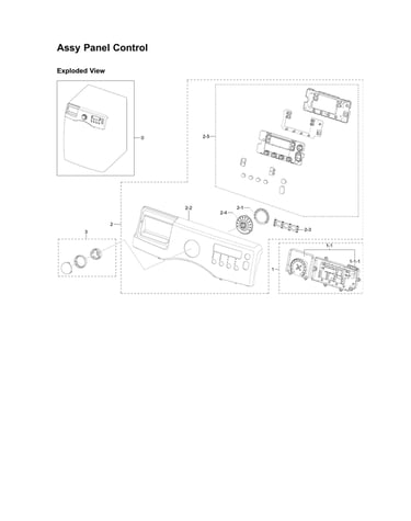 Control panel assy