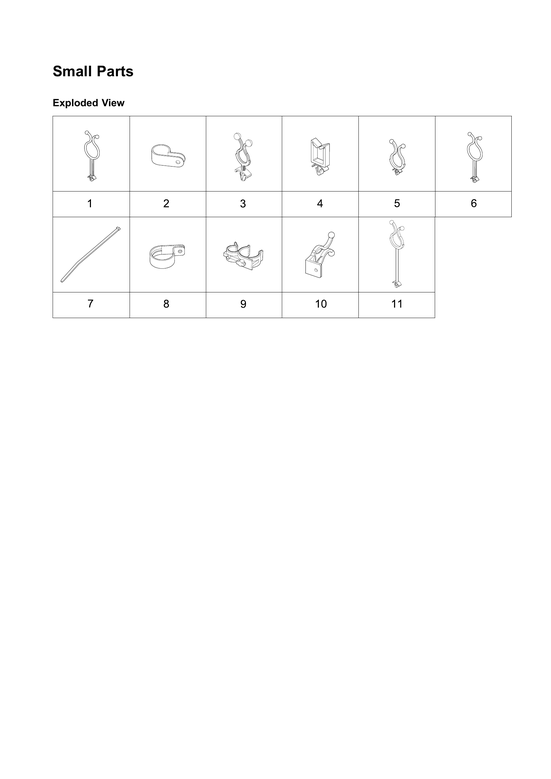 Small parts
