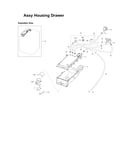 Housing drawer assy