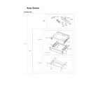 Samsung NX58R4311SG/AA-01 drawer assy diagram