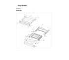 Samsung NX60A6311SG/AA-02 drawer assy diagram