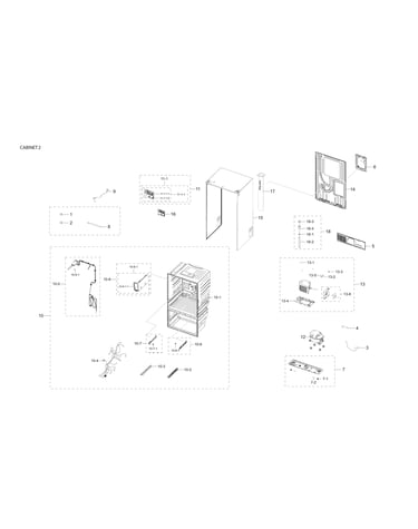 Cabinet 2 parts