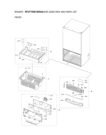 Freezer parts
