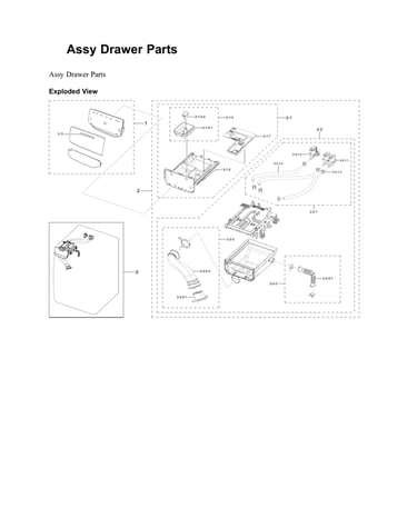 Drawer parts assy