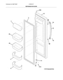 Refrigerator door