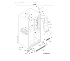 Frigidaire LFSS2312TD3 cabinet diagram