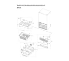 Samsung RF27T5501SR/AA-51 freezer parts diagram