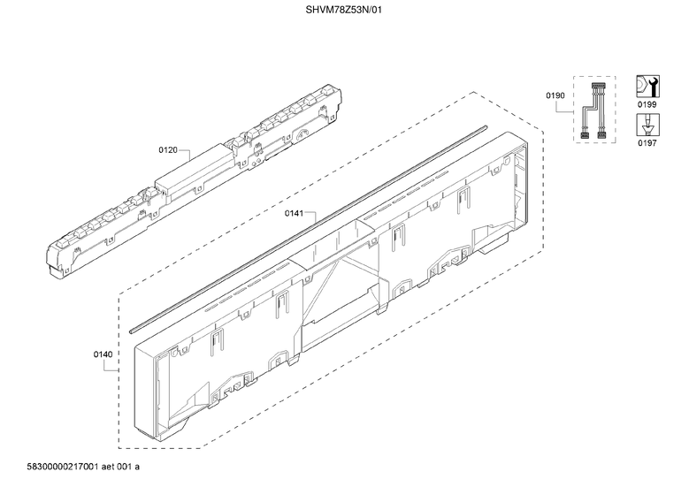 Facia panel/operating module
