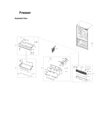Freezer parts