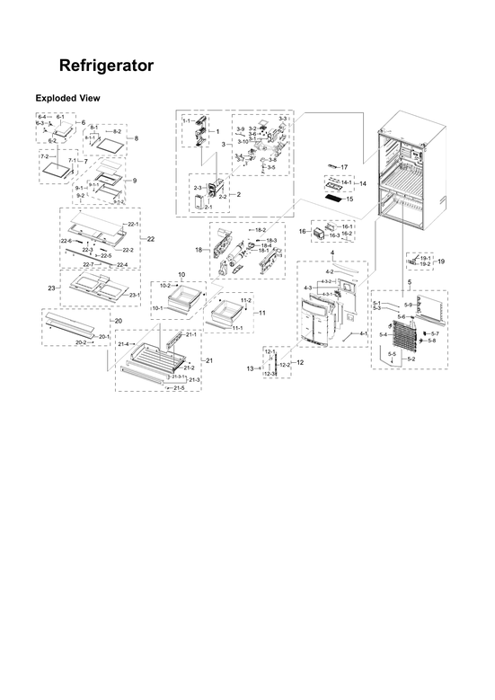Refrigerator parts