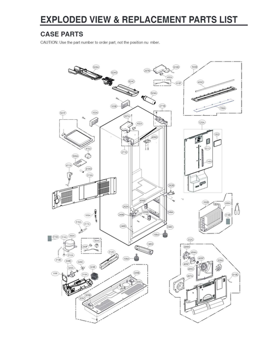 Case parts