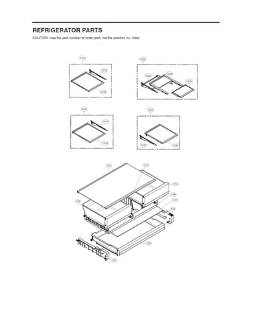 Refrigerator parts
