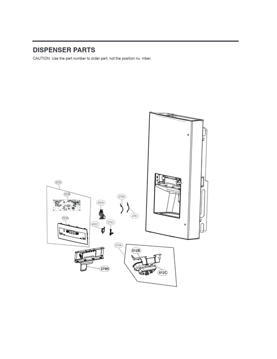 DISPENSER PARTS