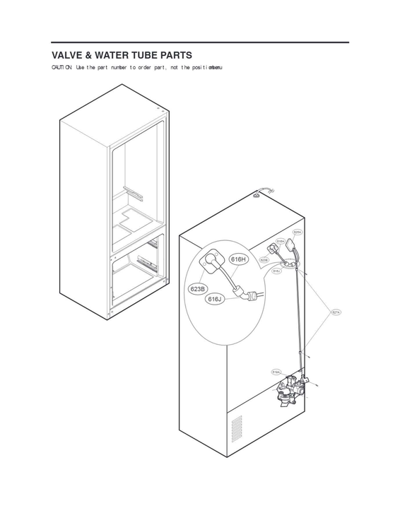 VALVE & WATER TUBE PARTS