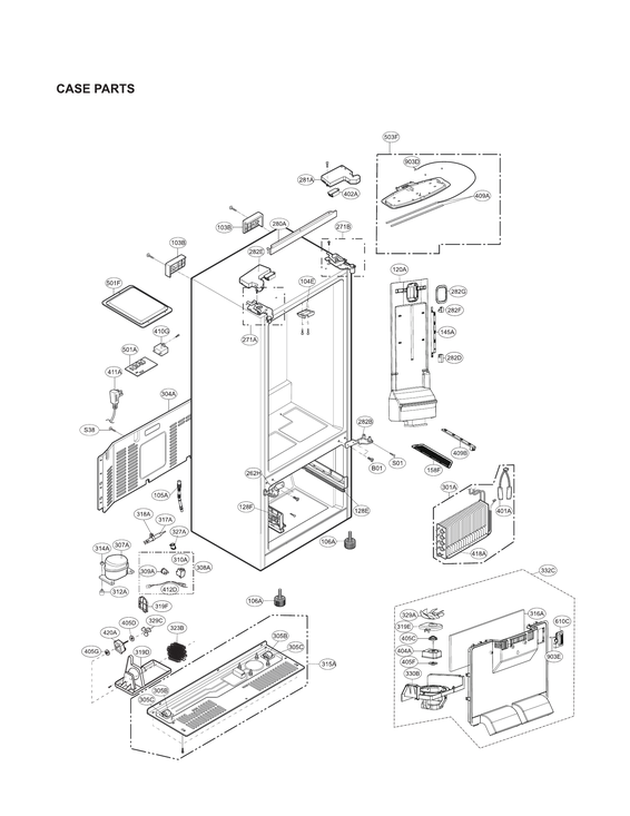 Case parts