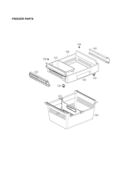 Freezer parts