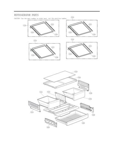 Refrigerator parts