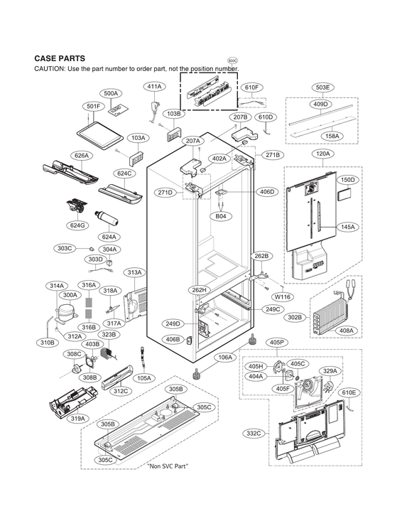 Case parts