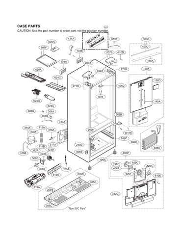Case parts