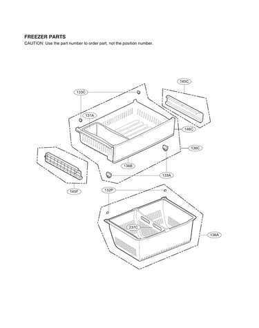 Freezer parts