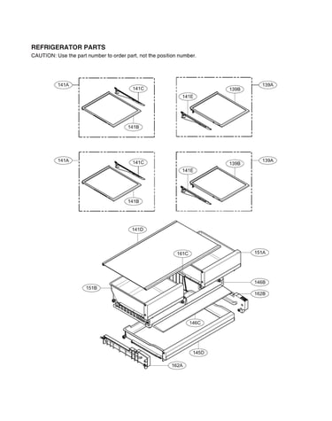 Refrigerator parts