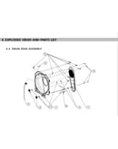Drum rear assy