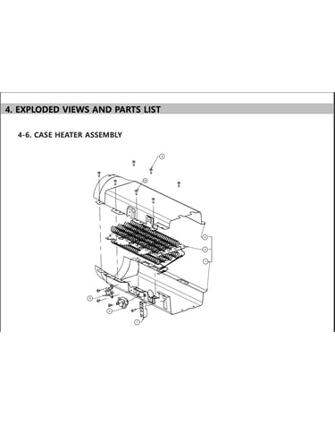 Case heater assy