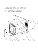 Drum rear assy