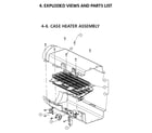 Kenmore 11179142220 case heater assy diagram