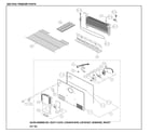 Kenmore 11161212615 freezer parts diagram