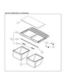 Crisper shelf