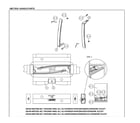 Kenmore 11161212615 handle parts diagram