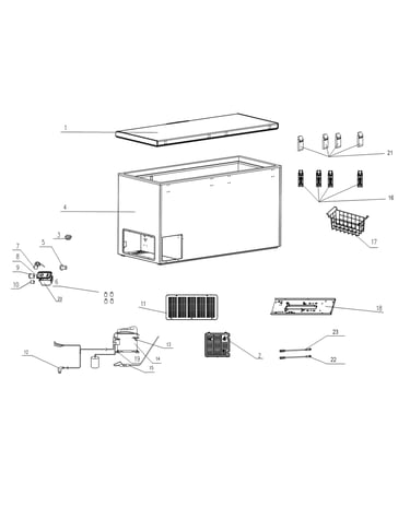 Service parts list