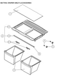 Crisper shelf & accessories