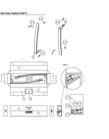Handle parts