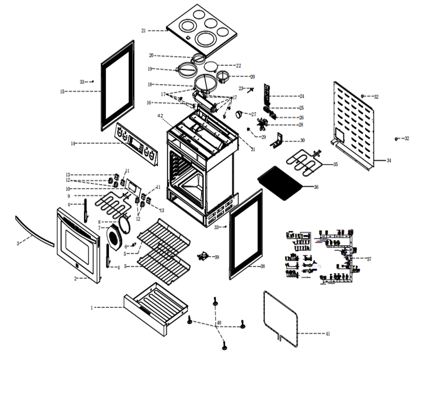 Electric exploded view