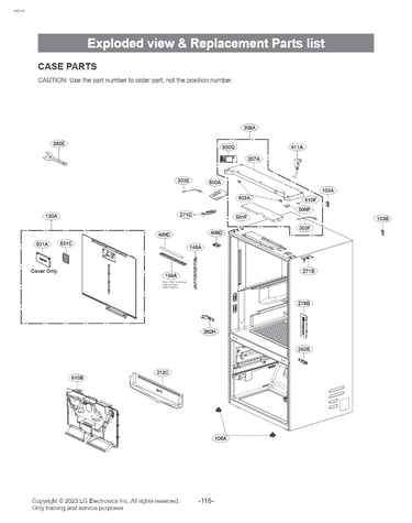 Case parts